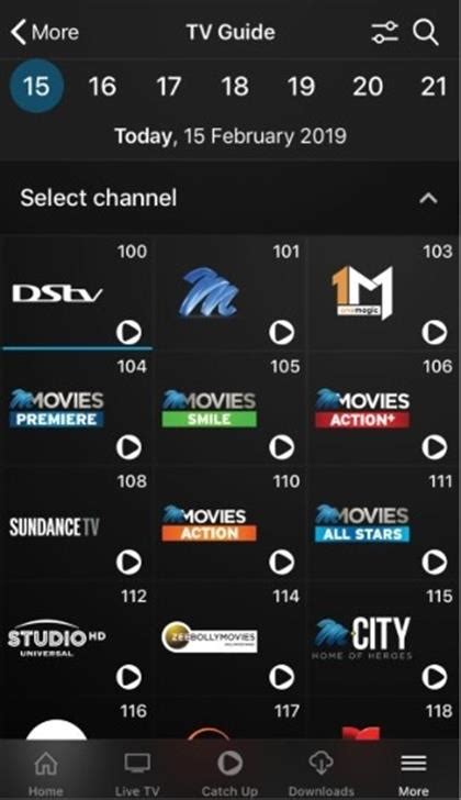 how to stream dstv.